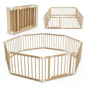 Wooden Baby Playpen