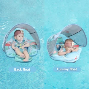 Flamingo Air-Free Float Aid w/ Flat Canopy
