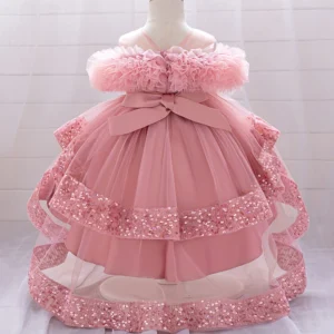 Baby Girls Sparkly Princess Dress