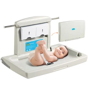 Wall-Mounted Foldable Baby Changing Station