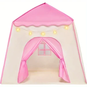 Indoor and Outdoor Pink Princess Playhouse Tent