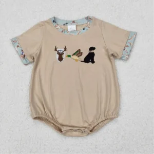 Baby Boy Romper w/ hunting decor